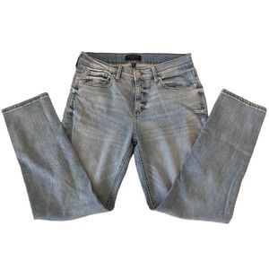 Banana Republic Mid‎ Rise Girlfriend Jeans Denim Blue Women's Sz. 28/6 Cowgirl